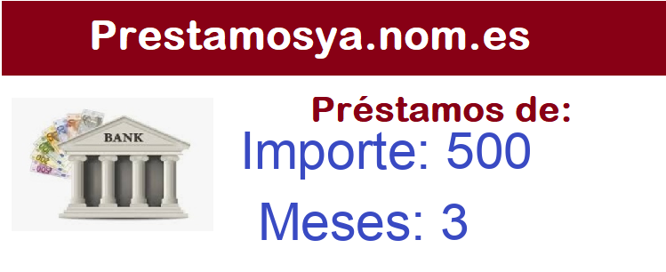 Prestamos de 500